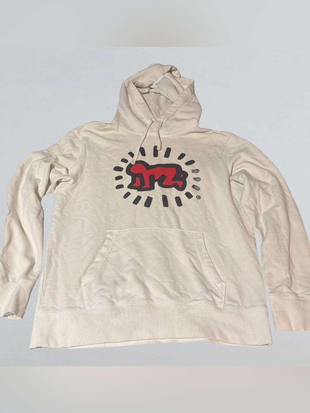 American Eagle Cotton Keith Haring Graphic Hoodie